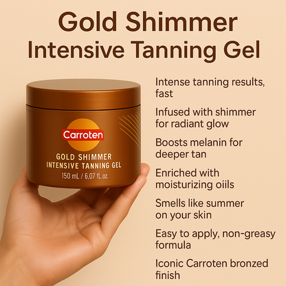 Gold Shimmer Tanning Gel